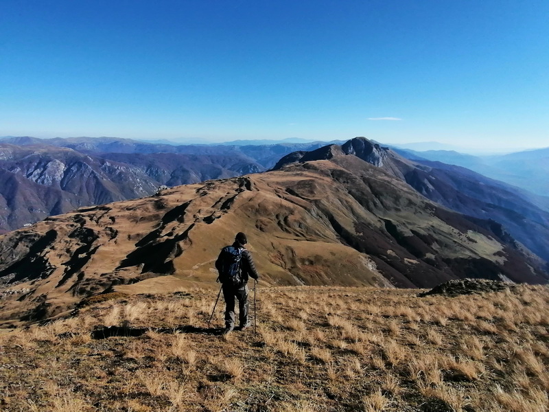 Hiking Macedonia mountains
